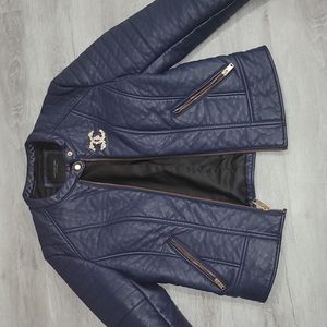 Marc new York leather jacket. Brooch not included